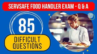 ServSafe Food Handler Exam Questions amp Answers Study Guide 85 Difficult Questions [upl. by Madella]