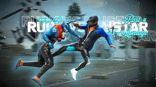 RUOK vs RAISTAR Part 4 🔥 3D ANIMATION MONTAGE FREE FIRE MAX ❤️ Edited by PriZzo FF How to make MODEL [upl. by Tebazile]