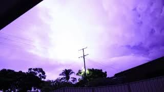 storm kallangur brisbane 24122023 [upl. by Ennagroeg]