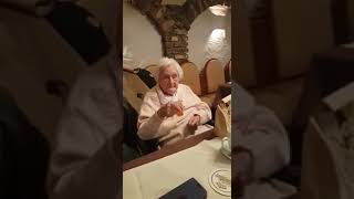 Oma  Prost Heil Hitler  Grandma drinking to Hitler [upl. by Cob]