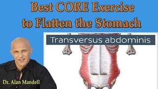 The Best Core Medically Proven Exercise to Flatten Your Stomach  Dr Mandell [upl. by Oeht539]