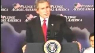 George Bushs quotFool Me Oncequot Gaffe [upl. by Enilraep]