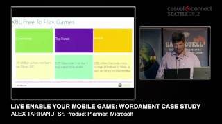 LIVE Enable Your Mobile Game WORDAMENT Case Study  Alex TARRAND [upl. by Polk]