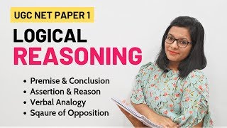 NTA UGC NET Paper 1 Logical Reasoning Crash Course [upl. by Rori]