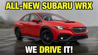 2022 Subaru WRX First Drive  Subarus Popular Sport Sedan Is Redesigned and Better Than Ever [upl. by Irab534]