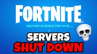 Fortnite Servers Just SHUT DOWN But Why [upl. by Lleuqar]