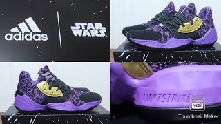 ADIDAS HARDEN VOL 4 STAR WARS COLORWAY [upl. by Blackmun209]