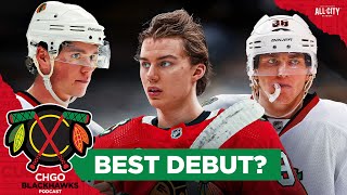 Which Chicago Blackhawks legend had the best debut  CHGO Blackhawks Podcast [upl. by Arob]