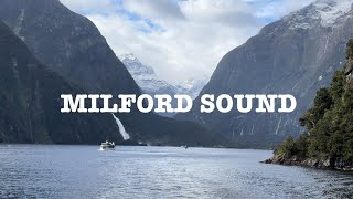 Milford Sound  New Zealand  Travel Video [upl. by Arbe]