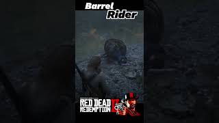 Barrel Rider  Red Dead Redemption 2 rdr2 rdr2gameplay rdr2secret gaming viralvideo [upl. by Enimsaj]