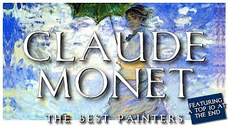 The Best Painters  Claude Monet a special collection of 97 artworks  Beautiful Art 4K [upl. by Arita]