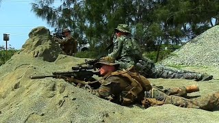 3rd LCT And Philippine Marines Hold Infantry Training [upl. by Brentt]