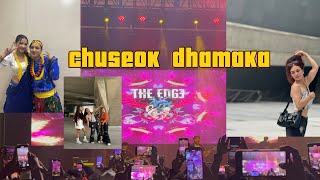 The Edge band live in Seoul Chuseok Dhamaka 👉performed with Khusi karki [upl. by Nageem301]