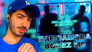 DIESER BEAT 😨 RAF Camora feat Bonez MC – Blaues Licht REACTION [upl. by Cyb134]