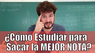 Cómo Estudiar Rápido y Bien para Un Examen  Saca la Mejor Nota para Aprobar Fácil Exámenes Test Día [upl. by Atiloj]