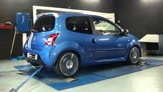 Reprogrammation moteur Renault Twingo RS 133cv  146cv dyno digiservices [upl. by Otxilac]