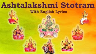 Ashtalakshmi Stotram with lyrics  Mahalakshmi Stotram  Happy Navaratri 2024 By Sowmya Grama [upl. by Iorio]