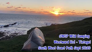 SWCP 2020 Westward Ho to Tintagel Wild Camping [upl. by Maher]