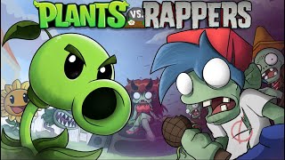 Friday Night Funkin  VS Peashooter Plants VS Rappers  Plants VS Zombies FNF MODSPVZ [upl. by Madonna754]