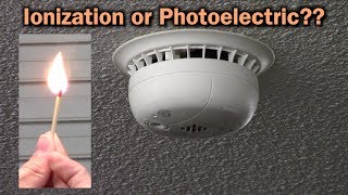 What type of Smoke Alarm should I Install Ionization or Photoelectric [upl. by Vevay816]