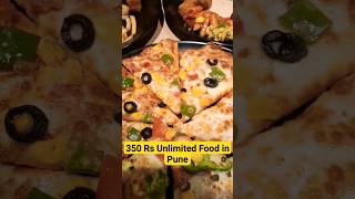 350 Rs Unlimited Food in Pune Octant Pizza Pune  Pune Food  Unlimited food  Food Shorts shorts [upl. by Nonrev]