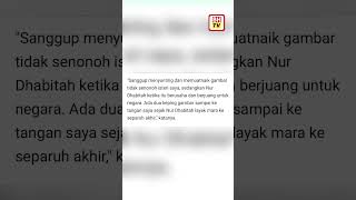 Sunting gambar Dhabitah Jiggy nak saman netizen [upl. by Dleifxam]