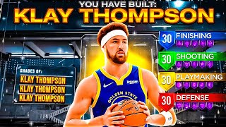 THE BEST quotPRIMEquot KLAY THOMPSON BUILD CREATION ON NBA2K24 [upl. by Liryc962]