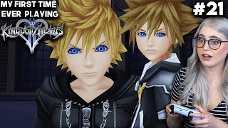 SORA VS ROXAS My First Time Playing Kingdom Hearts 2  Roxas  Full Playthrough [upl. by Isidro447]