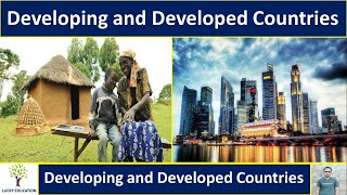 Developed and Developing countries [upl. by Netsrejk]