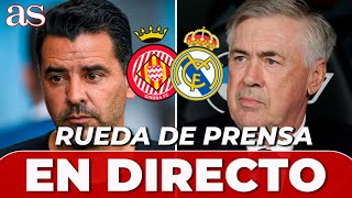 Rueda de prensa ANCELOTTI y MÍCHEL  GIRONA  REAL MADRID  Diario AS [upl. by Florie440]