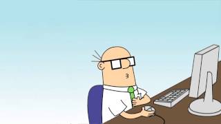 Dilbert Waiting for the Word [upl. by Ennovahc395]