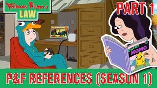 EVERY Phineas amp Ferb Reference in Milo Murphys Law Season 1 Part 1  HD [upl. by Germann47]