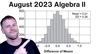 Algebra 2 Regents August 2023 Parts 2 3 and 4 Questions 25  37 [upl. by Beichner]