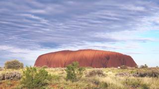 Uluru烏魯魯 Australia by Time Lapse with Colour Change 4K Video [upl. by Dietsche]