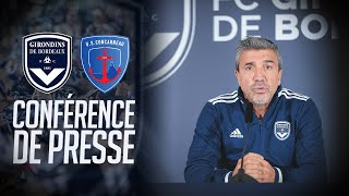 La conférence de presse avant BordeauxConcarneau [upl. by Pembrook]