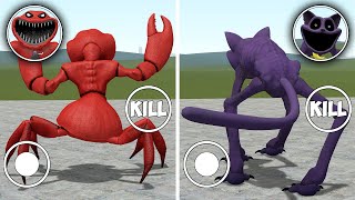 PLAYING AS NEW FORGOTTEN CRANKY CRABBY VS CATNAP SMILING CRITTER POPPY PLAYTIME CHAPTER 3 in Gmod [upl. by Filler310]