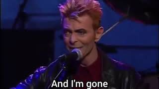 David Bowie Dead Man Walking  lyrics [upl. by Refinney]