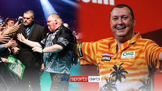 Henderson rocking Aberdeen amp Mardles Hawaii 501 🕺 ICONIC darts walkons  Part One [upl. by Yenot]