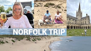 Norfolk Trip Vlog  Winterton On Sea amp Norwich [upl. by Serilda906]