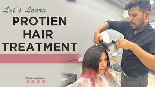 Protein Hair Treatment  Protein Treatment for Natural Hair  HP Academy [upl. by Schweitzer]