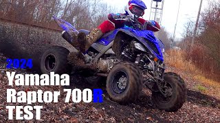 2024 Yamaha Raptor 700R Test Review [upl. by Onitnelav614]