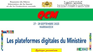 QCM  Plateformes Digitales Ministère Santé Maroc  Examen EAP Infos Cruciales pour Succès [upl. by Winny397]