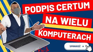 Jak używać epodpisu Certum mini standard na kilku komputerach [upl. by Yennek]