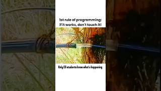 1st Rule of programming 💯🙌🤭coding programming webdevelopment explore shorts [upl. by Uahsoj475]