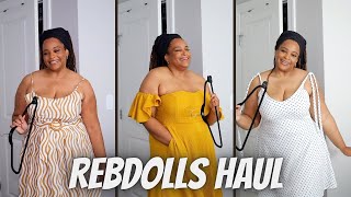 PLUS SIZE CLOTHING HAUL FT REBDOLLS [upl. by Lachance]