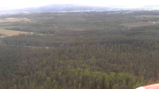 Landing at Oslo Gardermoen in SAS Boeing 737700 LN TUI May 15 2011 [upl. by Nedda]