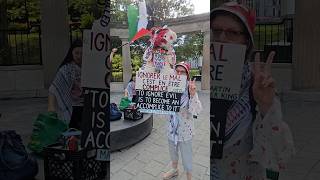 Palestinian Protests Spread in Montréal shorts [upl. by Palmore]