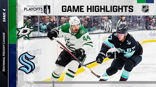 Stars  Kraken Game 4 59  NHL Playoffs 2023  Stanley Cup Playoffs [upl. by Asilenna494]