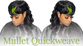 Quickweave Mullet Removable Wig [upl. by Ullund236]