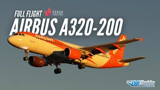 FLIGHT SIMULATOR 2020  MADRI ✈ BILBAO  AIRBUS A320200 FENIX [upl. by Ekrub]